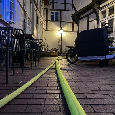 FW Minden: Entstehungsbrand im Museumscafe