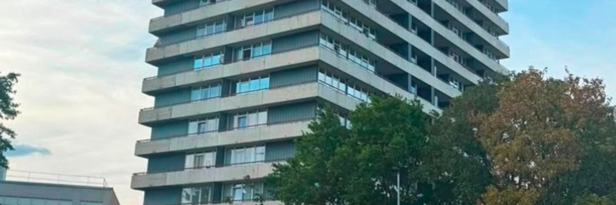FW-MH: Brandeinsatz am Hans-Böckler-Platz