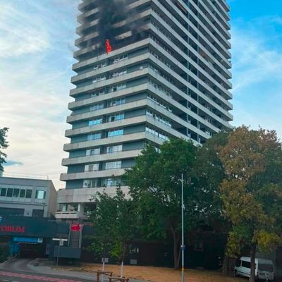 FW-MH: Brandeinsatz am Hans-Böckler-Platz