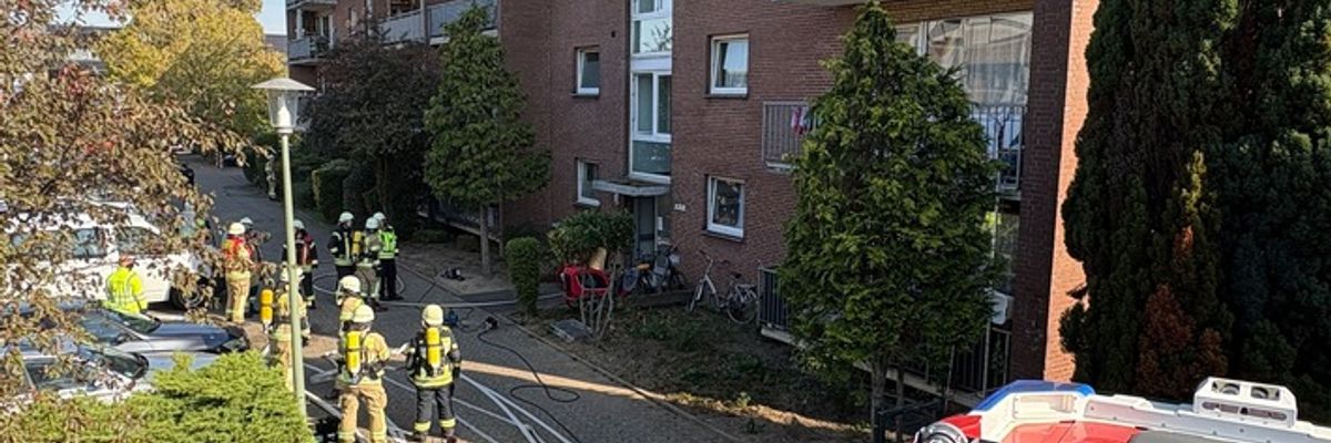 Feuerwehr Goch: Reihenhaus nach Kellerbrand unbewohnbar