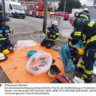 FW-M: Wochenendrückblick der Feuerwehr München für den 16. bis 18. Januar 2026