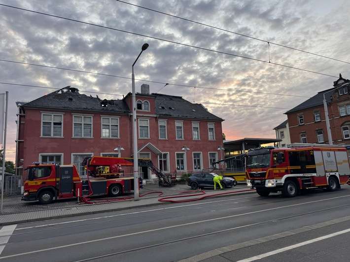 FW Dresden: Informationen zum Einsatzgeschehen von Feuerwehr und Rettungsdienst in der Landeshauptstadt Dresden vom 17. September 2025