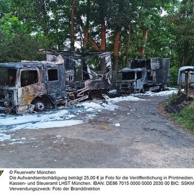 FW-M: Brand in Polizeiinspektion (Riem)