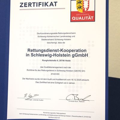 RKiSH: Rezertifizierung gelungen: RKiSH hält ihre Qualitätsstandards weiterhin hoch