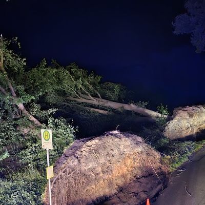 FFW Schiffdorf: Sturmtief fordert Großteil der Gemeindefeuerwehr - Mehrere Einsätze parallel