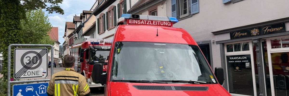 FW Weinheim: Wohnungsbrand durch Pflegedienst verhindert und Brandmeldeanlage ausgelöst
