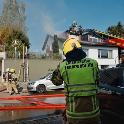 FW Konstanz: Dachstuhlbrand