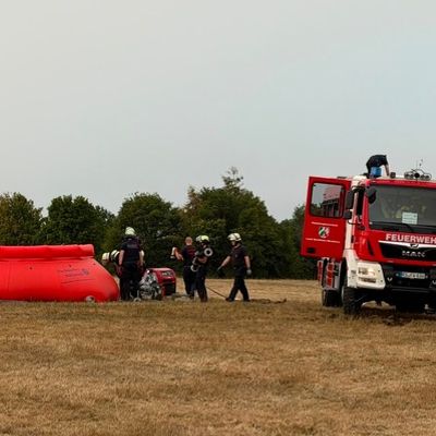 FW-RS: Einsatz der Bereitschaft 5 beim Waldbrand im Hürtgenwald beendet