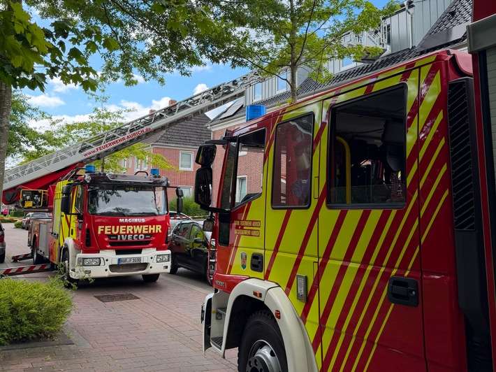 FW-AUR: Rauchwarnmelder-Alarm macht Wohnungsbegehung erforderlich