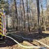 FW Pforzheim: Waldbrand im Bereich Hagenschieß - Eichwald