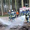 FW Eigeltingen: Feuerwehr-Abteilungen Honstetten, Reute und Eigeltingen werden zu Brand im Wald alarmiert