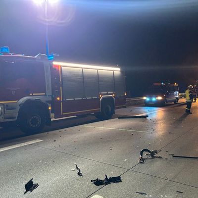 FW-ROW: Verkehrsunfall auf der Autobahn 1 zwischen Sittensen und Elsdorf