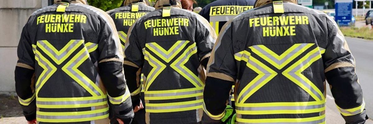 FW Hünxe: Einheit Bruckhausen unterstützt 24h Walk for Charity