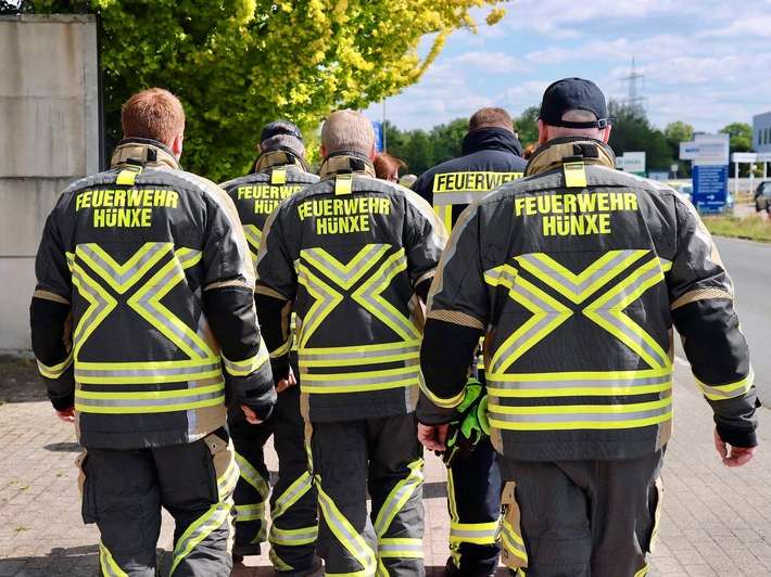 FW Hünxe: Einheit Bruckhausen unterstützt 24h Walk for Charity