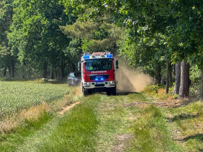 FW Flotwedel: Zwei Brandeinsätze innerhalb von fünf Stunden in Eicklingen