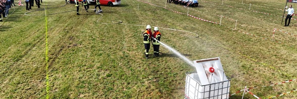 FW-ROW: Kreisleistungsvergleich der Feuerwehren im Landkreis Rotenburg (Wümme) in Ottingen