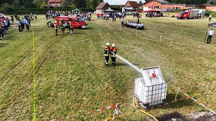 FW-ROW: Kreisleistungsvergleich der Feuerwehren im Landkreis Rotenburg (Wümme) in Ottingen