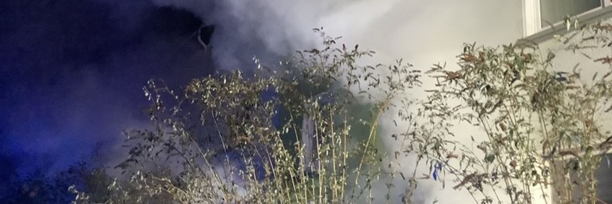 FW-GE: Kellerbrand in Mehrfamilienhaus