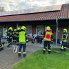 FW Flotwedel: Ortsfeuerwehren Wienhausen und Bockelskamp proben den Ernstfall im örtlichen Sportheim