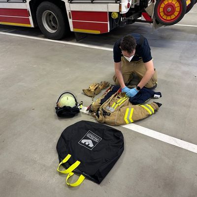 FW Weinheim: Weltkrebstag - Wenn Feuerwehr und Krebsprävention zusammenkommen