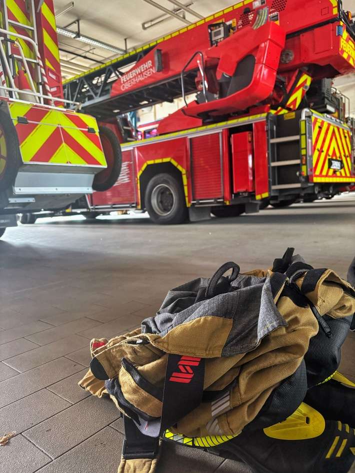 FW-OB: Herausforderndes Hitzewochenende: Feuerwehr Oberhausen mit außergewöhnlich hohem Einsatzaufkommen
