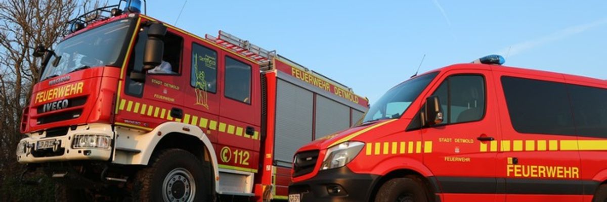 FW-DT: Ein einsatzreicher Sonntag liegt hinter der Feuerwehr Detmold. Insgesamt wurde die Feuerwehr im Stadtgebiet elfmal alarmiert.