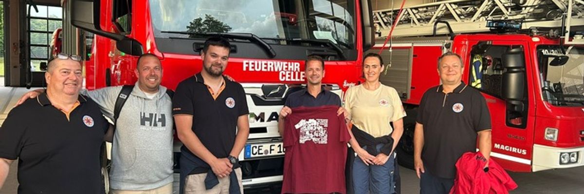 FW Celle: Ungarische Feuerwehrleute besuchen Celler Feuerwehr