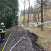 FW-GLA: Feuerwehr Gladbeck nimmt an Waldbrandübung im Waldgebiet Haard teil