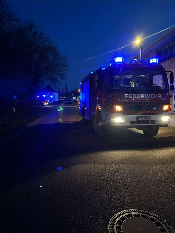 FW Hamminkeln: Einsatzreicher Freitag für die Löscheinheit Hamminkeln