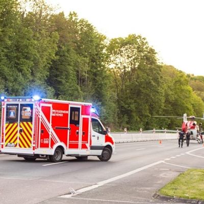 FW-MK: Schwerer Motorradunfall am Dienstagabend