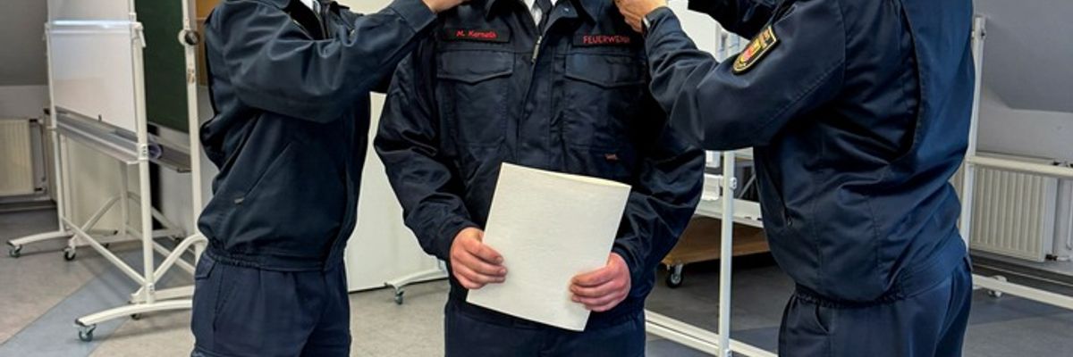 FW-MK: Neuer Grundausbildungslehrgang der Berufsfeuerwehr gestartet