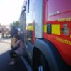 FW Grevenbroich: Fünf Verletzte bei Unfall in Grevenbroich - Ein Fahrer per Hubschrauber in Klinik geflogen