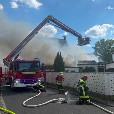 FW Kreuzau: Gemeldeter Zimmerbrand