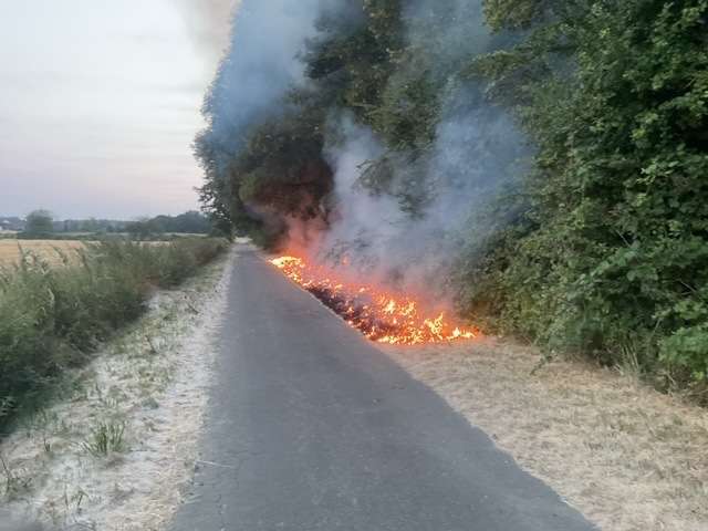 FW-DO: Vegetationsbrand in Dortmund Lanstop