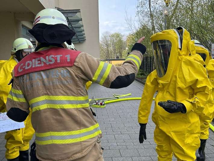 FW-GL: Aktueller Einsatz - Evangelisches Krankenhaus