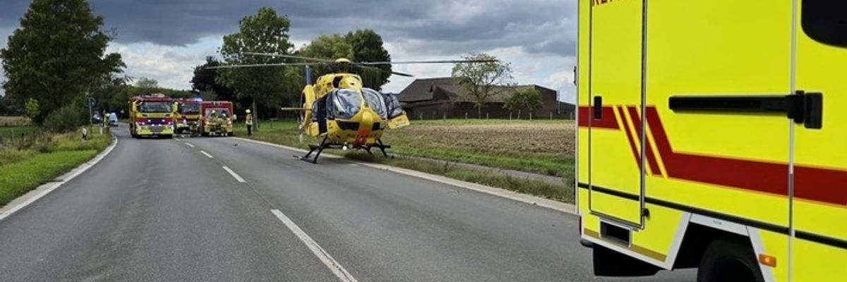 FW Ratingen: Kind bei Verkehrsunfall in Ratingen schwer verletzt