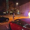 FW Dresden: Brand von zwei Kleintransportern