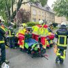 FW-BO: Verkehrsunfall mit eingeklemmter Person