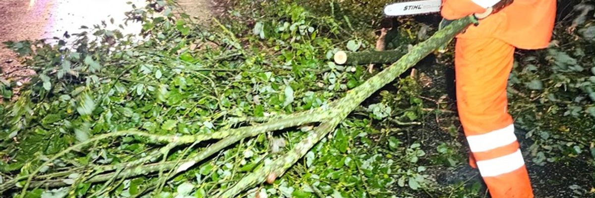 FW Königswinter: Orkantief Manja sorgt für acht wetterbedingte Alarmierungen in Königswinter
