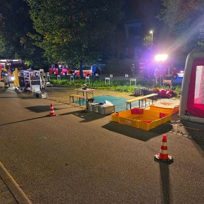 FW Konstanz: Einheitsübergreifende Gefahrstoffübung der Feuerwehr Konstanz