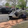 FW-GE: Verkehrsunfall mit überschlagenem PKW