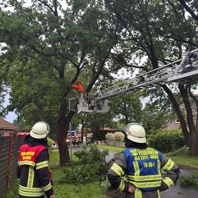 FW-AUR: Vermehrte Blitzeinschläge während nächtlicher Gewitter