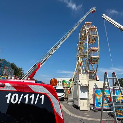 FW Celle: Befahrung Festplatz - Schützenfest Celle!