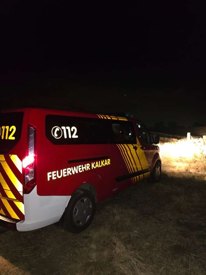Feuerwehr Kalkar: Tierrettung mit Happy End