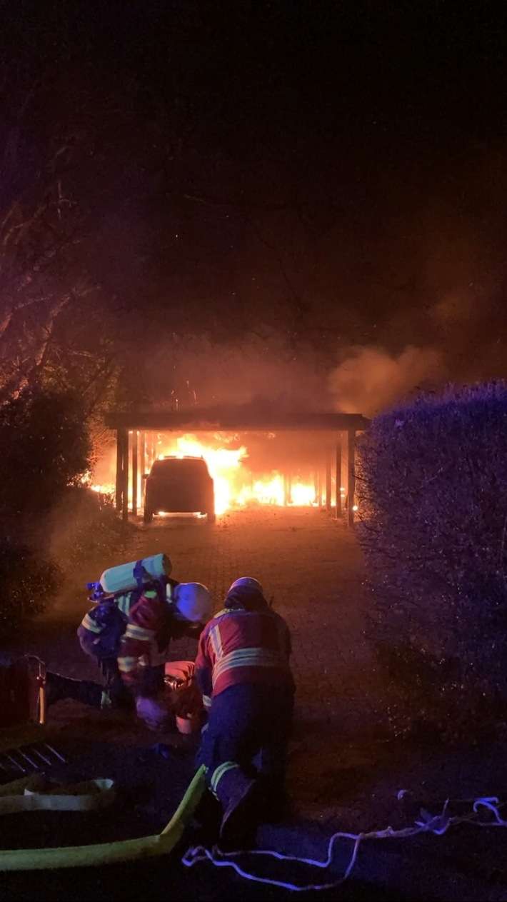 FW-PI: 50 Einsätze für die Feuerwehren im Kreis Pinneberg zum Jahreswechsel - Etwas weniger als im Vorjahr und weniger Großbrände