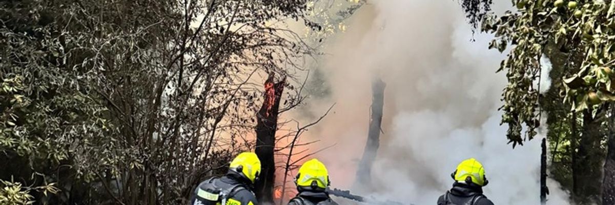 FW-EN: Gartenlaubenbrand in Schwelm