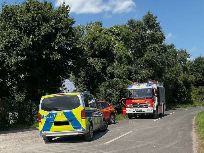 FW Alpen: Unbekannte Rauchentwicklung am Freizeitsee in Alpen - Menzelen