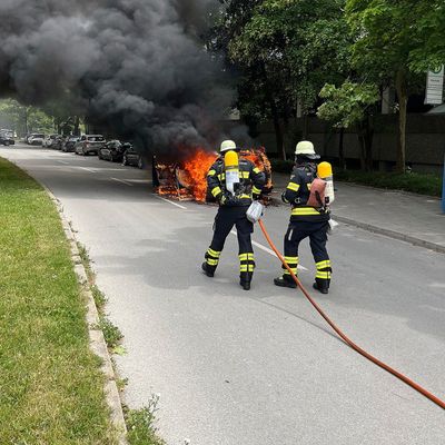FW-M: Und plötzlich kam der Rauch (Moosach)