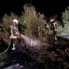 FW Bad Honnef: Erneuter Waldbrand in Bad Honnef-Wülscheid: 300 Quadratmeter Unterholz in Flammen