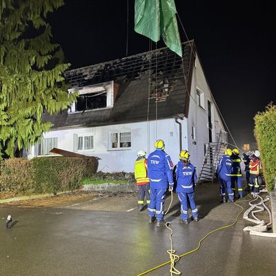 FW Stockach: B3 - Brand im Gebäude